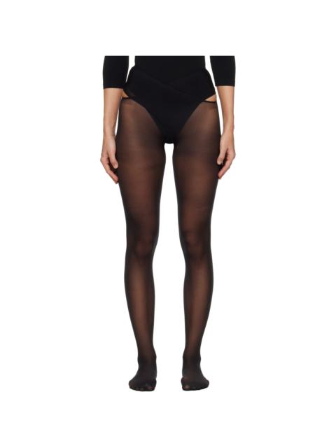 Wolford Black Individual 12 Stay-Hip Tights