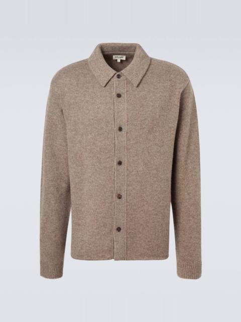 FRAME Yak and wool cardigan