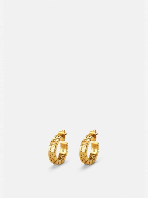 Greca Hoop Earrings