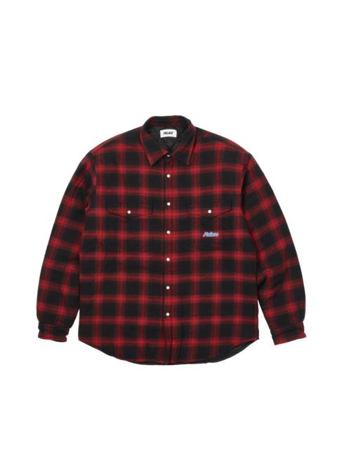 PALACE THERMA YAK THINSULATE SHIRT RED