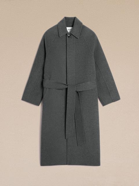AMI Paris Long Belted Coat
