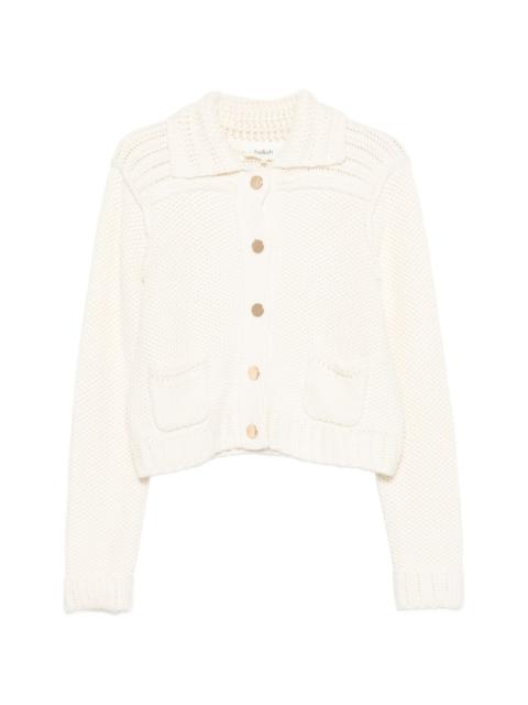 ba&sh Federica front-pocket cardigan