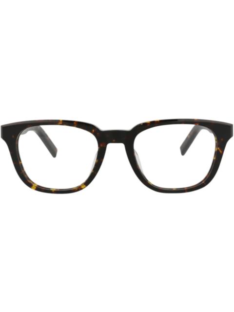 Berluti Berluti Square-Frame Acetate Optical Frames Havana Havana Transparent (BL50019U-52-052)