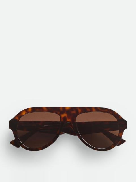 Bottega Veneta Classic Aviator Sunglasses