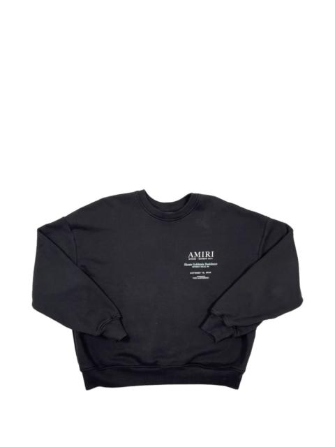 AMIRI Goldstein Residence printed sweater