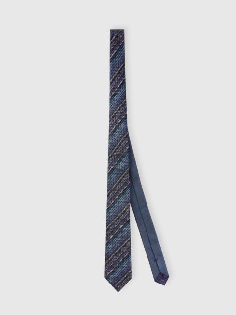 Missoni Silk tie with contrasting lining