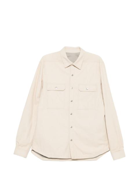Rick Owens buttoned shirt jacket