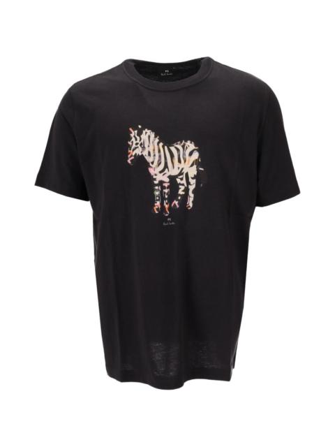 Paul Smith zebra-motif regular-fit T-shirt