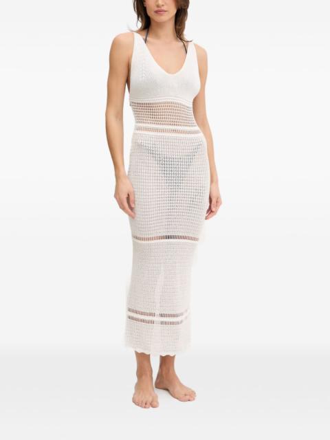 GUESS USA V-neck maxi dress
