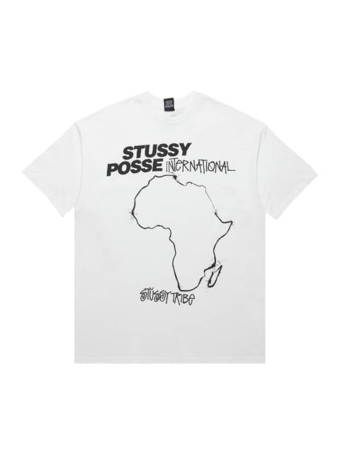 Stussy Posse International Tribe Tee 'White'