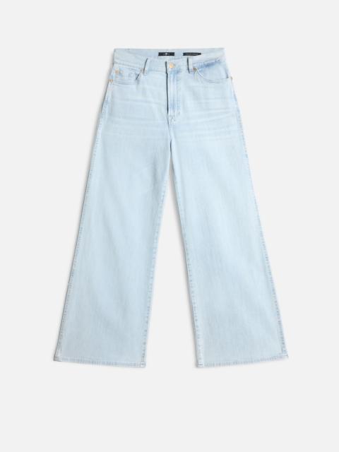 7 For All Mankind Left Hand Cropped Lotta in Malibu Sky