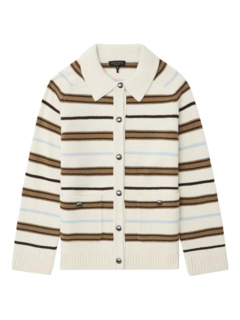 rag & bone Peggy striped cardigan