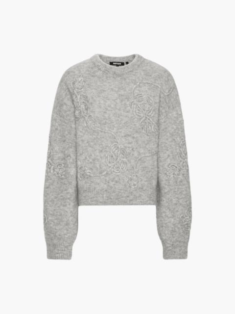 ROTATE 3D FLOWER KNIT