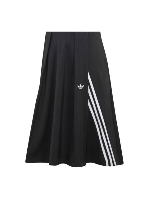 adidas (WMNS) adidas 3S Deluxe Skirt Asia Sizing 'Black' LE9670