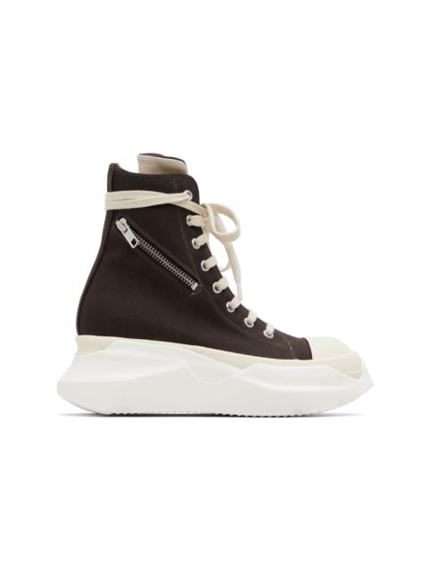 Rick Owens DRKSHDW Gray Concordians Cargo Abstract Sneaks Sneakers