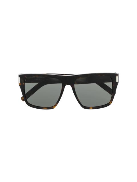 SAINT LAURENT SL424 square-frame sunglasses