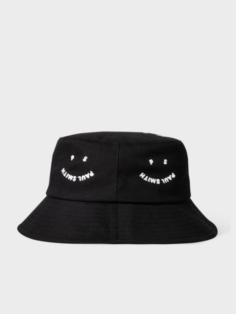 Paul Smith 'Happy' Embroidered Bucket Hat