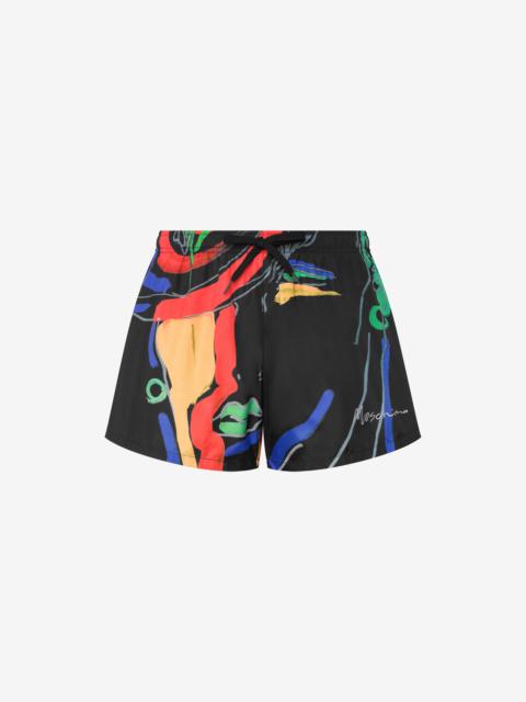 Moschino TONY VIRAMONTES ARCHIVE SWIM TRUNKS