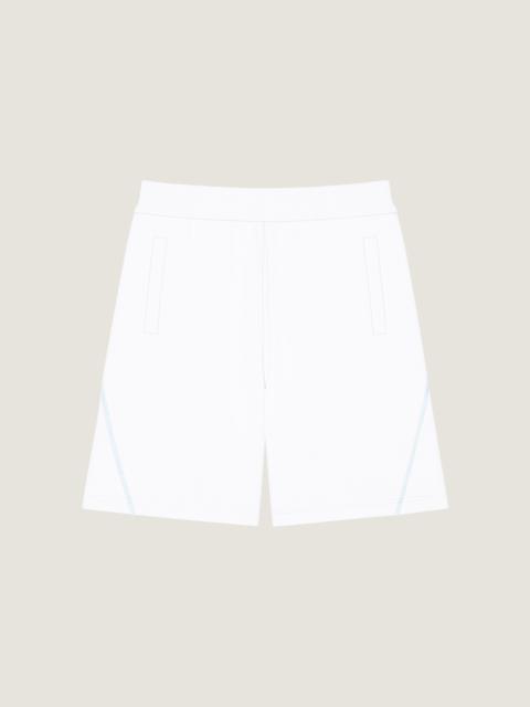 Givenchy COUTURE SEAM BERMUDA SHORTS IN FLEECE