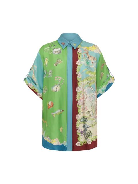 ALÉMAIS Daria Silk Shirt