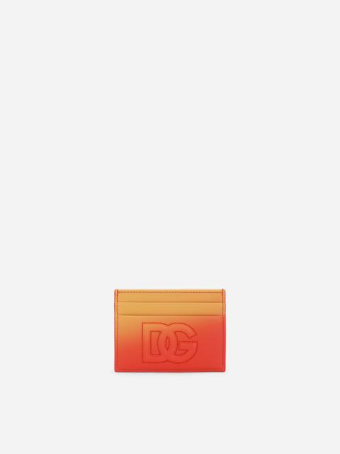 たぬき 希少 Dolce & Gabbana Medium Logo card holder | REVERSIBLE 小物