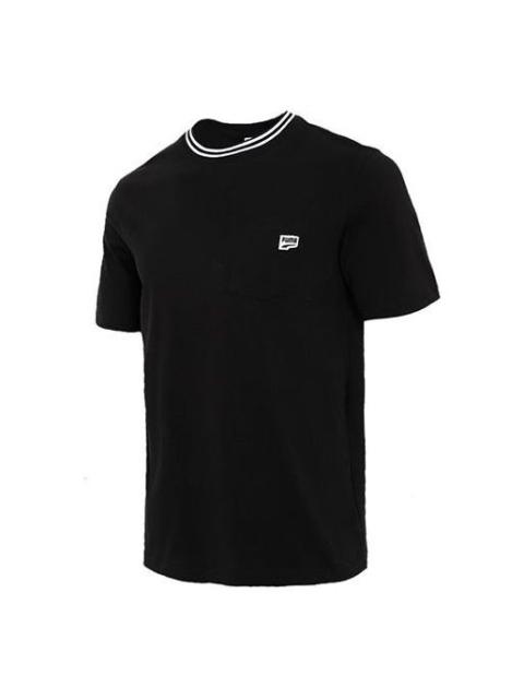 PUMA PUMA Downtown Pocket T-Shirt 'Black White' 531432-01
