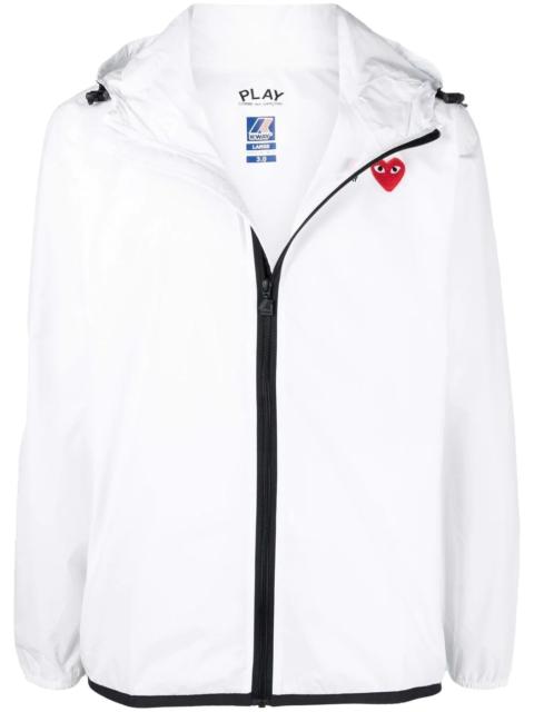 x K-Way hooded light jacket