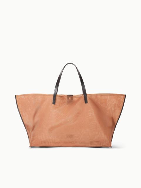 STAUD STAUD CHRISTOS LARGE MESH TOTE CAMEL