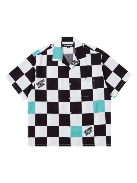 Neighborhood Checker Short-Sleeve Shirt 'Mint'