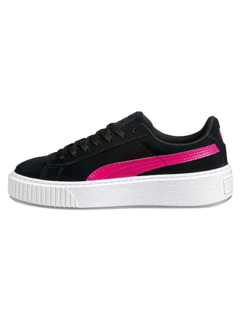 PUMA Suede Platform Snake "Black Pink" 363906 01