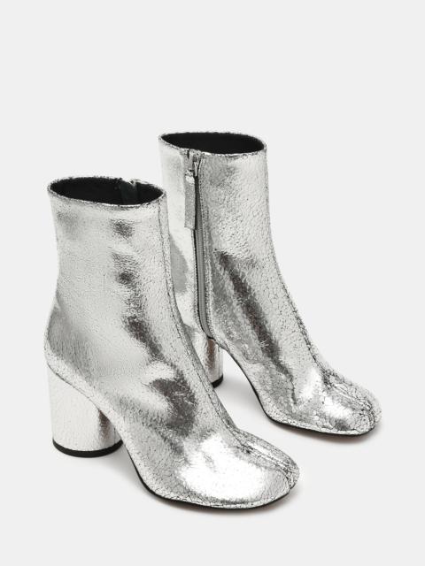 STEVE MADDEN CARO SILVER CRINKLE