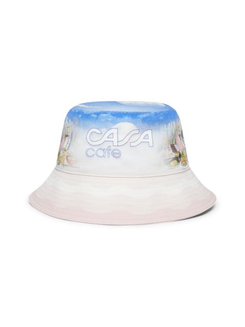 CASABLANCA Casa Cafe Bucket Hat