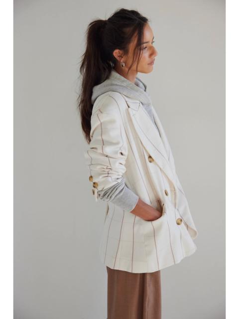 FREE PEOPLE Dean Double-Breasted Blazer