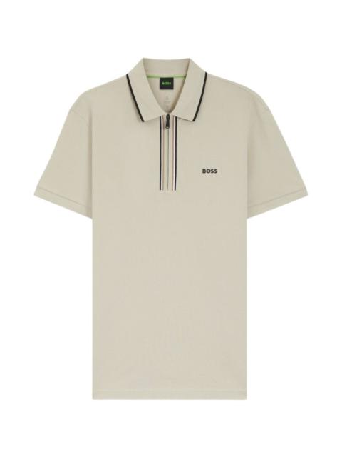 BOSS logo-detail polo shirt