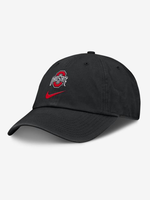 Nike Ohio State Primetime Club Men's Nike College Adjustable Hat