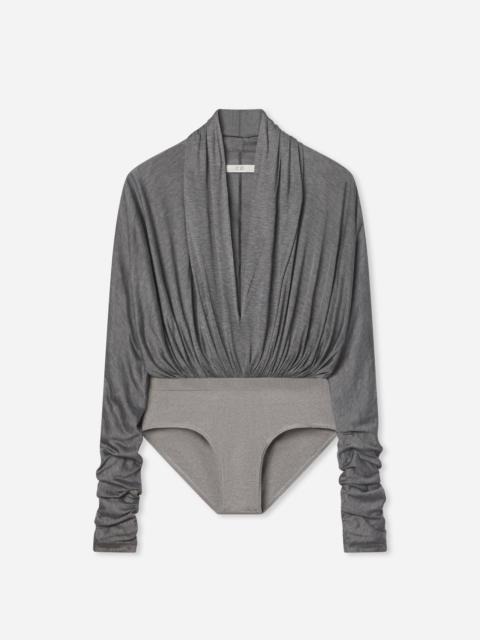 CO Gathered Bodysuit in Jersey