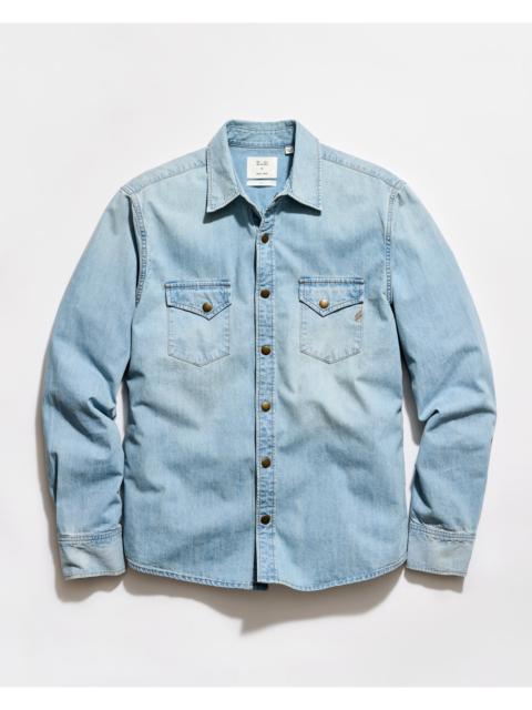 Billy Reid Shoals Denim Shirt