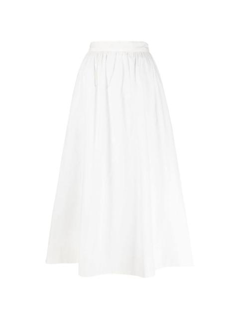 Totême high-waisted A-line skirt