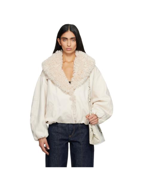 Isabel Marant Off White Charone Denim Jacket