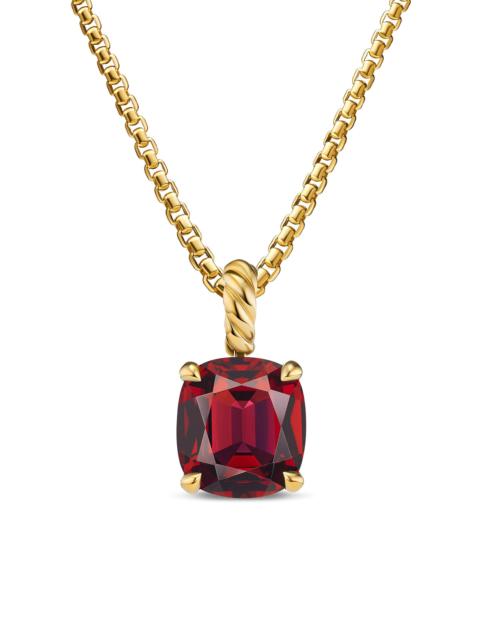 DAVID YURMAN Women's Marbella Pendant in 18K Yellow Gold - Rhodolite Garnet