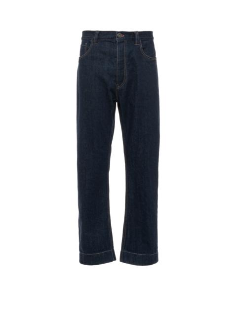 Prada Indigo denim five-pocket jeans