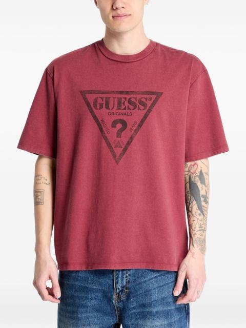 GUESS USA logo-print T-shirt