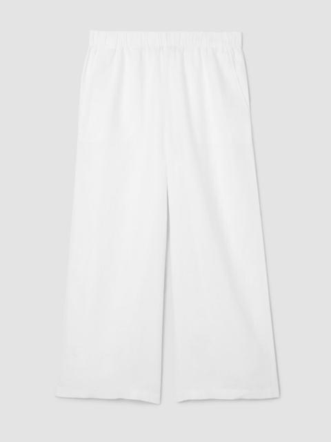 EILEEN FISHER Organic Linen Wide-Leg Pant