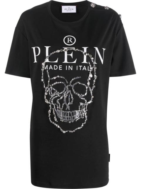 PHILIPP PLEIN logo-print short-sleeve T-shirt