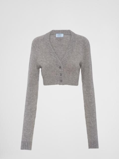 Prada Cropped cashmere cardigan