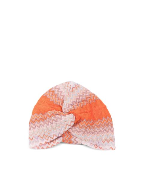 Missoni zig zag twist beanie