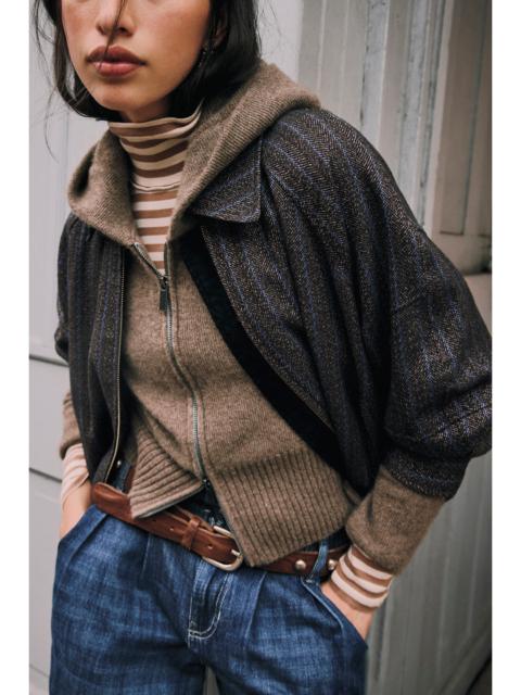FREE PEOPLE Fran Cashmere Hoodie
