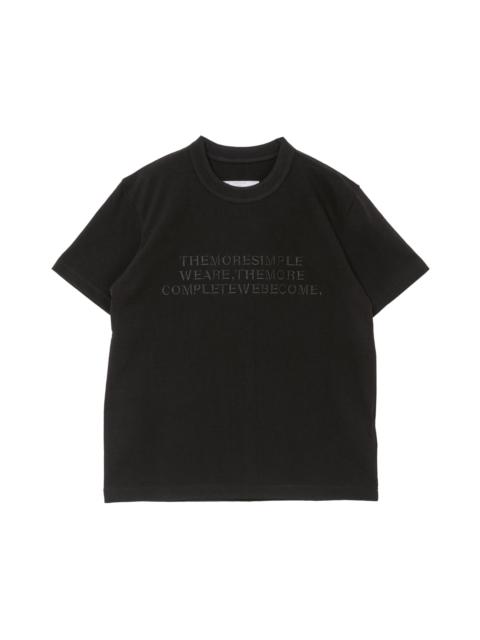 sacai Embroidery T-Shirt