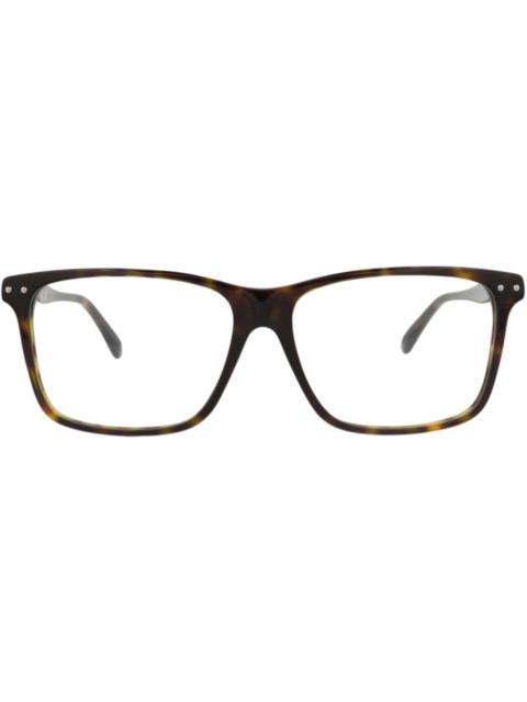 Bottega Veneta Bottega Veneta Square-Frame Acetate Optical Frames Avana Brown Transparent (BV0130OA-30001670-002)