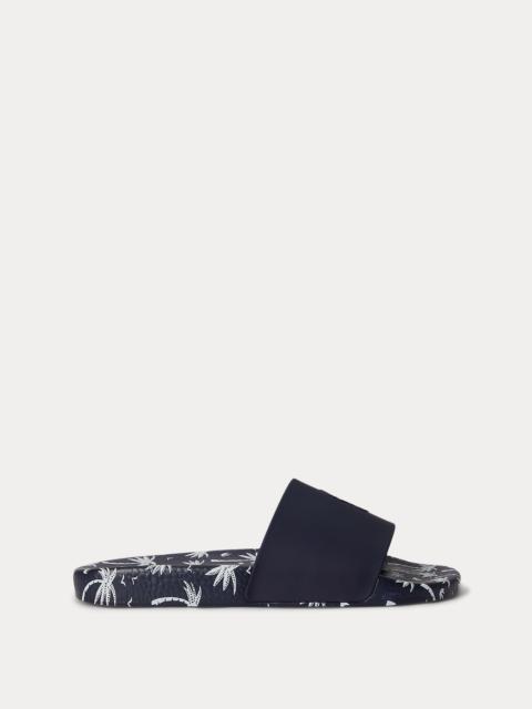 Polo Ralph Lauren Palm-Tree-Print Slide